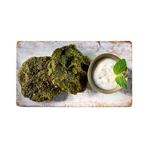 Spinat Pakora (vegan)
