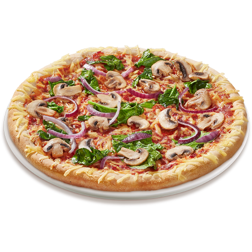 Pizza Vermont (vegan, mit Knoblauch)