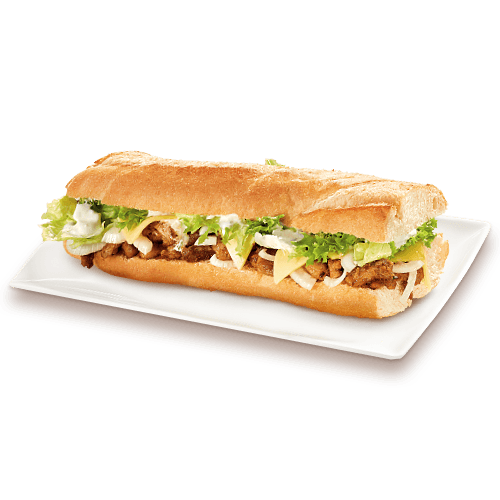 Croque Grand Central (mit Knoblauch)