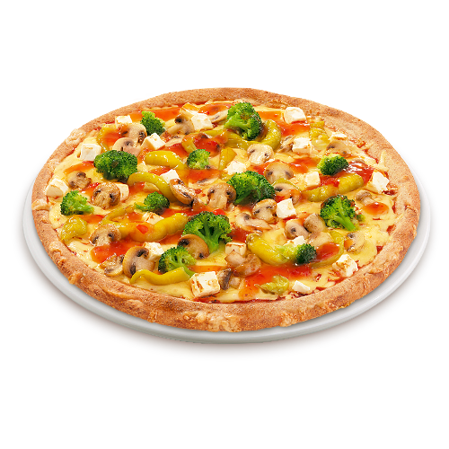 Pizza Santa Maria (vegetarisch, Vollkorn)