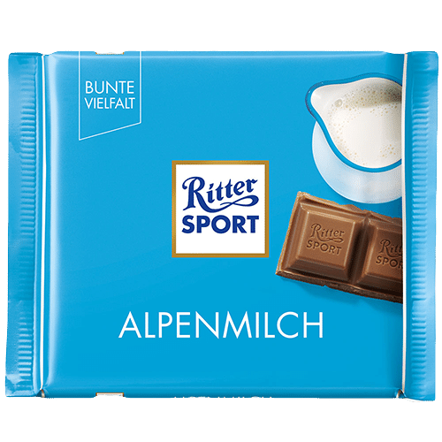 Ritter Sport Alpenmilch 100g Tafel