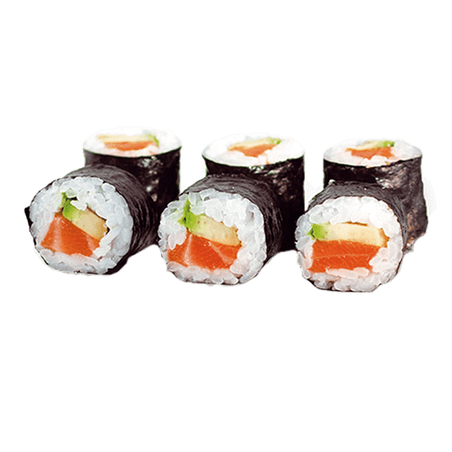 Maki Sake Avocado (6 Stück)
