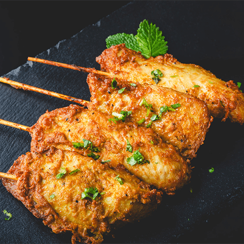 Kyllingespyd - Sate Gai (4 stk)