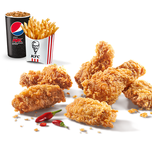 6 Hot Wings