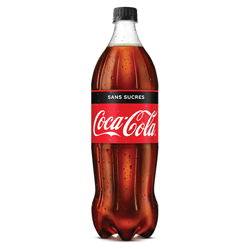 Coca-Cola sans sucres 1,25L