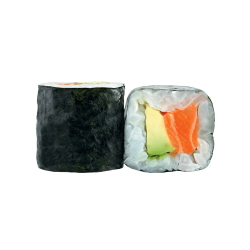 Maki Black Saumon Avocat x6