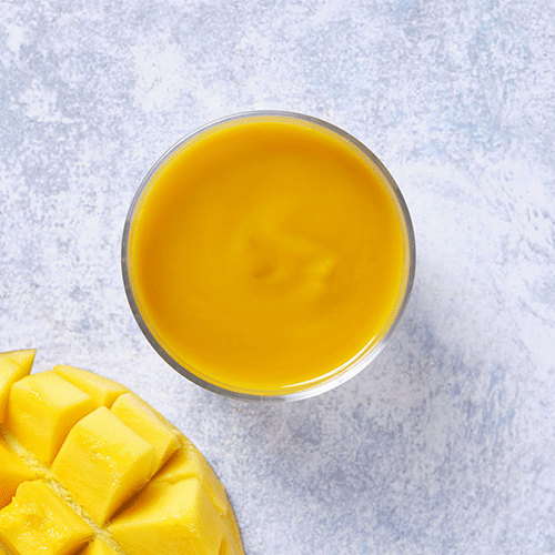 Panna cotta mangue