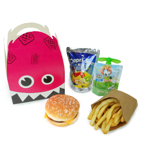 Menu Cheese burger kids