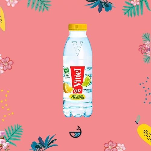 Vittel Up Citron & citron vert bio 50cl