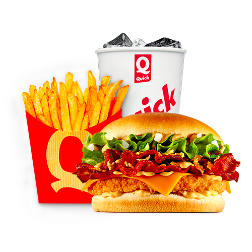 Menu Bacon Max Chicken - Bacon de poulet