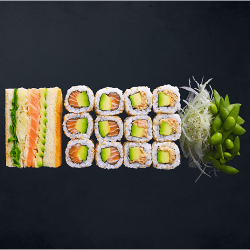 Sando Box Salmon Aburi