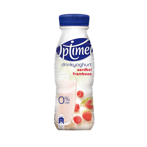 Optimel aardbei framboos