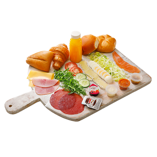 Lekker uitgebreid bezorgontbijt
