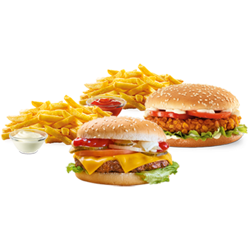 Combi deal for two beef