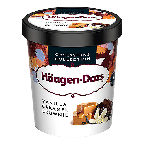Häagen-Dazs Vanilla, Caramel & Brownie (460ml)