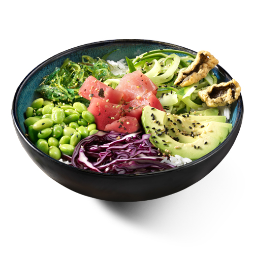 Poké bowl tuna-licious