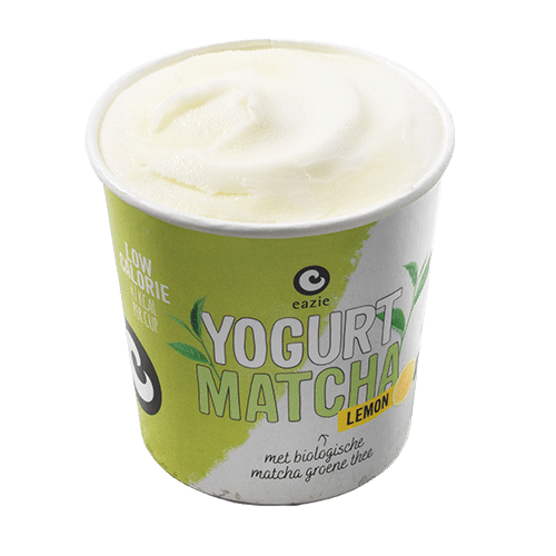 Yoghurt matcha lemon (vegetarisch)