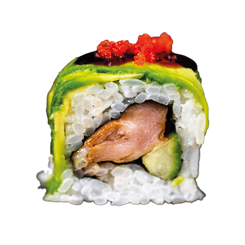 Soft shell chicken roll