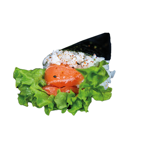 Spicy maguro handroll