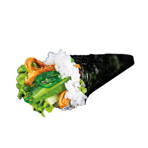 Vegetarian handroll
