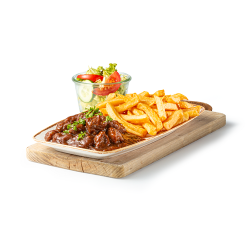 Friet stoofvlees