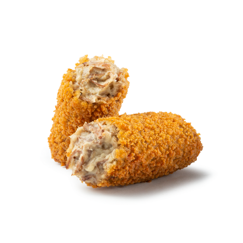 Draadjesvleesch kroket vegetarisch