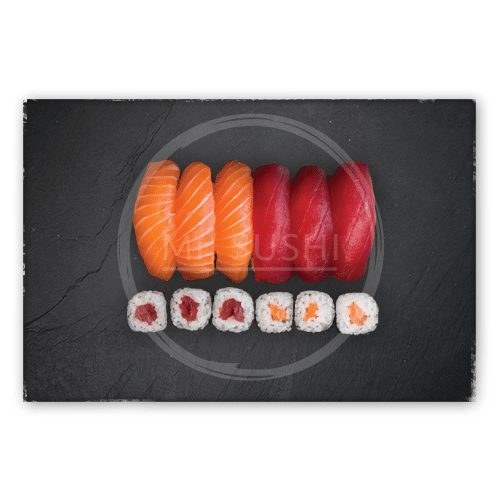 Sushi salmon tuna