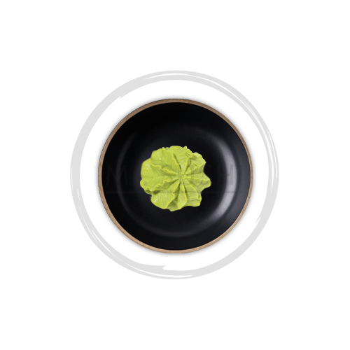 Cup of wasabi