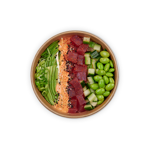 Poke bowl spicy tuna