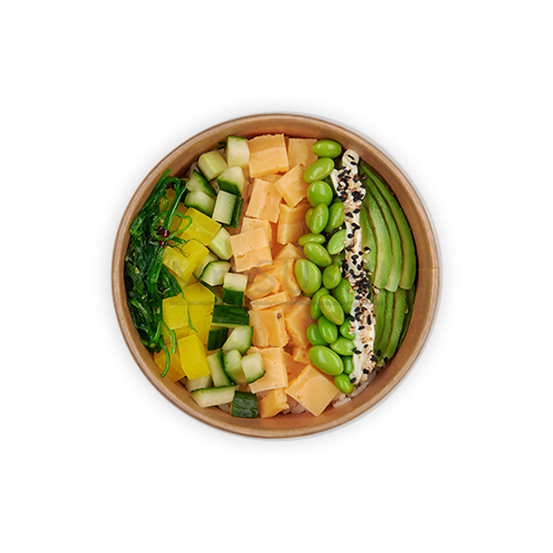 Poke bowl veggie