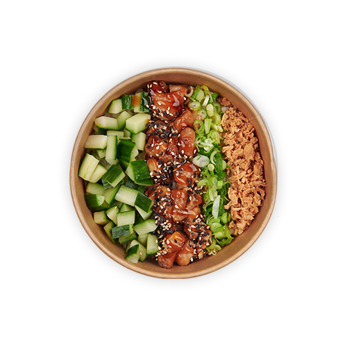 Poke bowl chicken