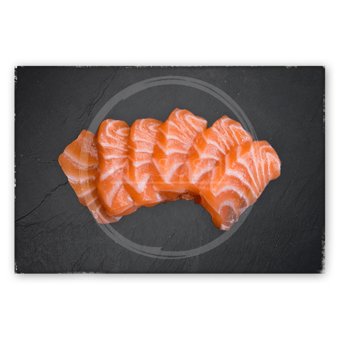 Sashimi salmon