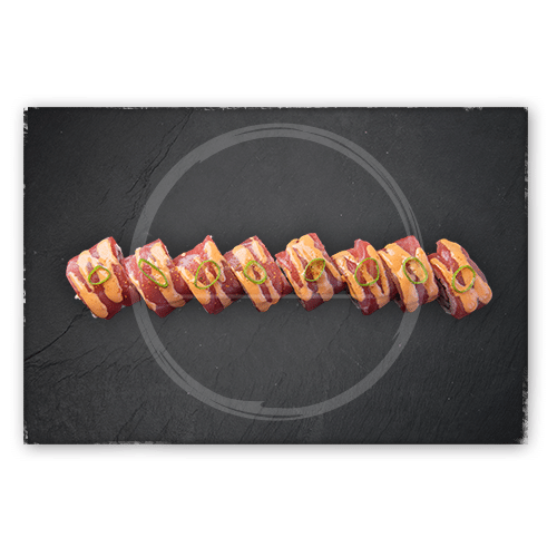 Soft shell spicy tuna roll