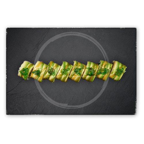 Soft shell veggie roll