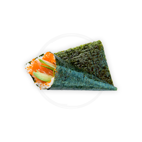 Sake handroll