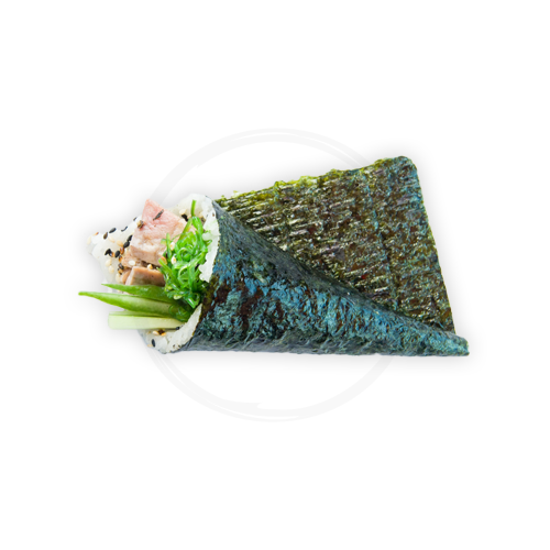 Tuna salad handroll