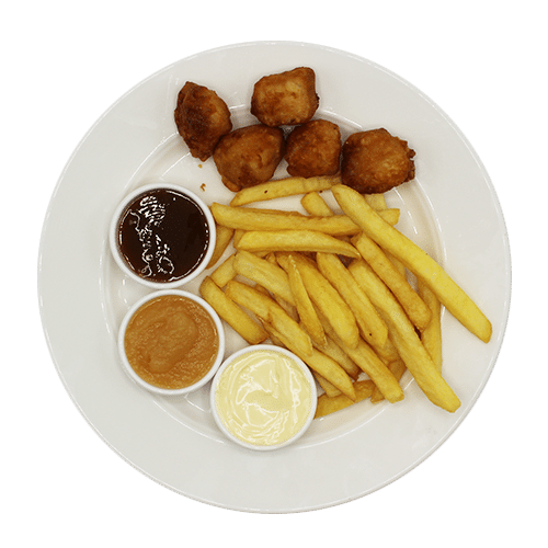 Kipnuggets menu