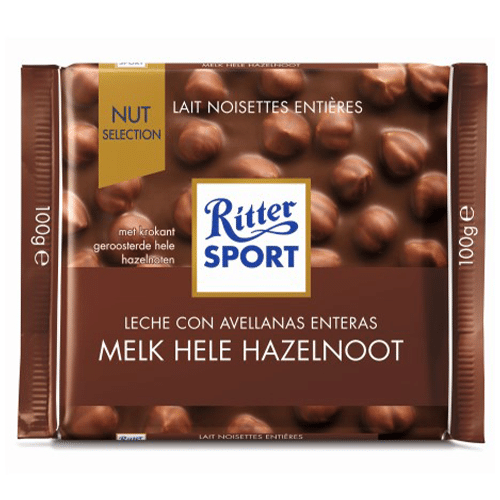 Ritter Milk Whole Hazelnut