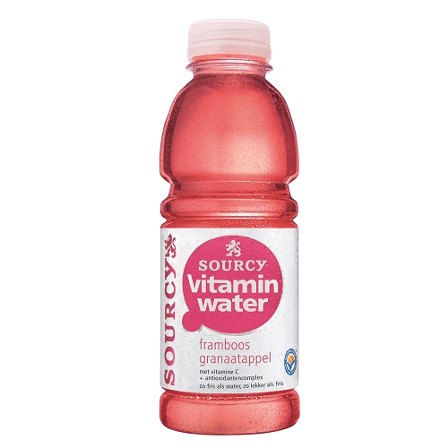Sourcy Vitaminwater Framboos Granaatappel 50cl