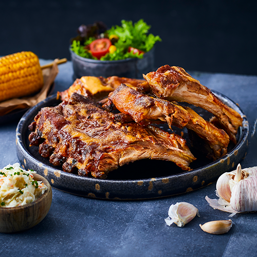 Spare ribs menu aioli
