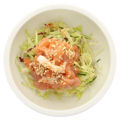 Sashimi salad