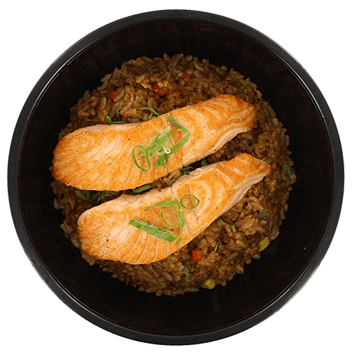 Grilled salmon