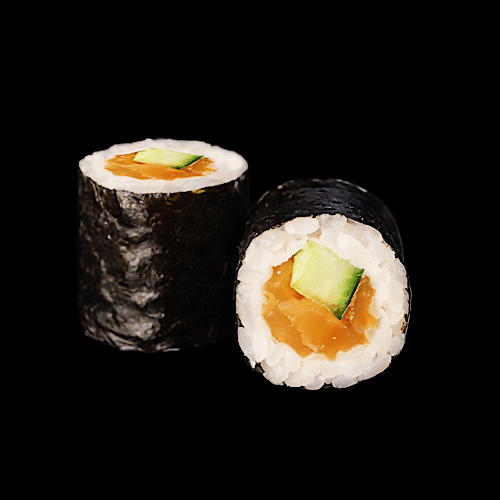 Maki cucumber and salmon