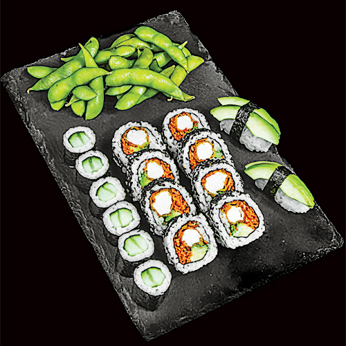 Mixed sushi veggie (17 pieces)