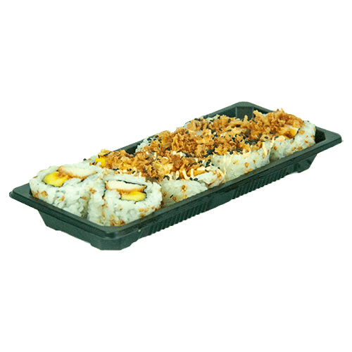 Mango crunchy chicken roll