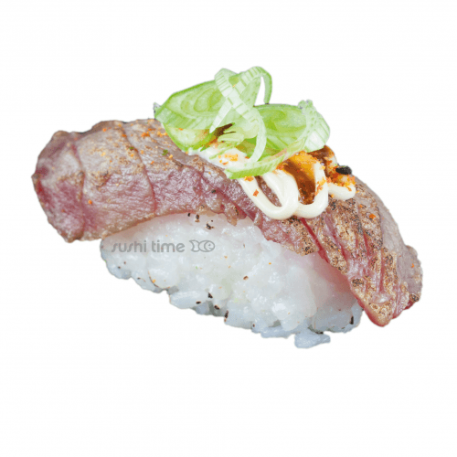 Nigiri tuna-on-fire