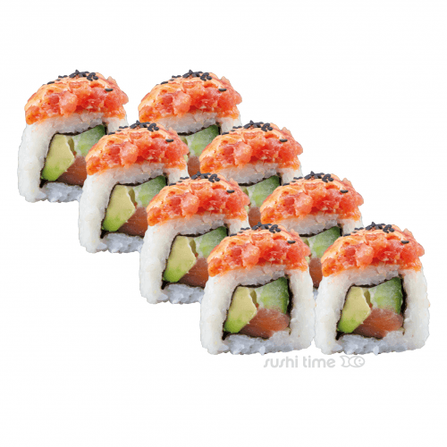 Salmon tuna roll