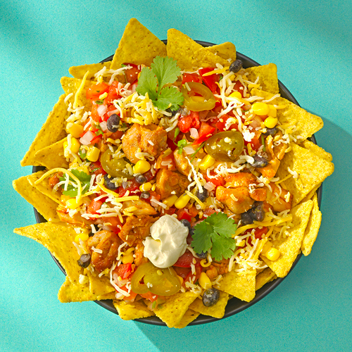 Nachos a la Mexicana Grilled Chicken