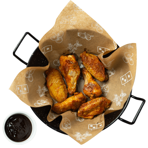 BBQ Chicken Wings 6 pcs