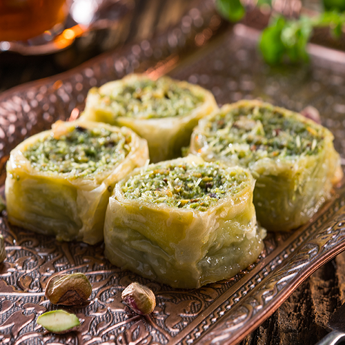 Baklawa pistacja